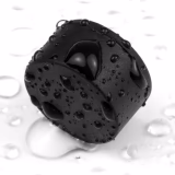 Gummibelagt skivemagnet 15x8 mm