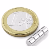 Neodym disc magnet, 5x3 mm