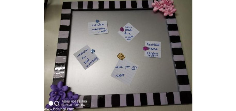 Lav en billedramme om til en magnetisk opslagstavle