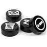 Magnets for glass whiteboards