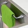 Magnetic dishcloth holder