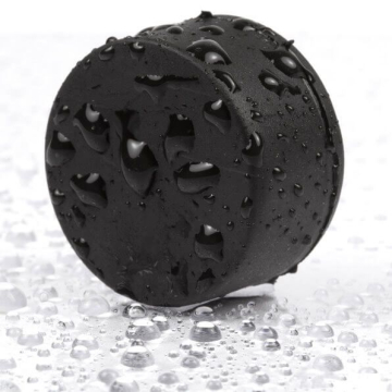 Gummibelagt skivemagnet 22 x 11,4 mm