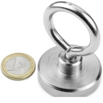 Neodym krogøjemagnet 40x59 mm