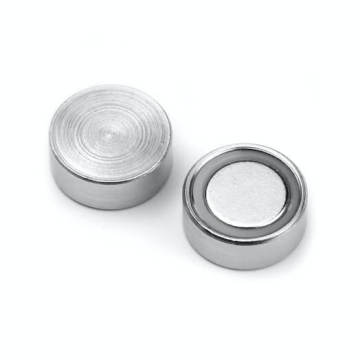 Pottemagnet til pålimning 13x5 mm