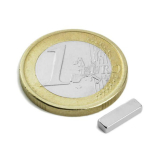 Neodym block magnet, 10x3x2 mm