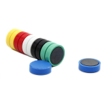 Round standard board magnets 30 mm (10 pcs)