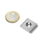 Channel magnet 20x20x4 mm