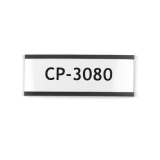 Shelf front edge C-profile 80x30 mm (10 pcs)