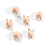 Piggy 6 pcs
