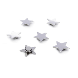 Magnet Chrome Star 6 pcs
