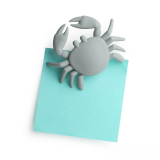 Sea Crab Magnet