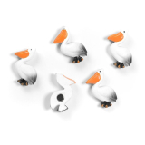 Magnetic pelicans 5 pieces