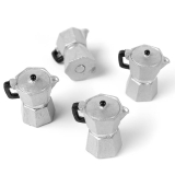 Moka espresso pot magnets 4 pieces