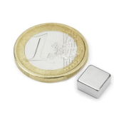 Neodym block magnet, 8x8x4 mm