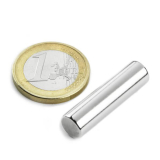 Neodym rod magnet, 8x30 mm