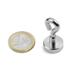 Eyelet magnet 16x27 mm