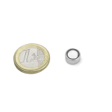 Glue-in pot magnet 10x5 mm