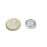Glue-in pot magnet 16x5 mm