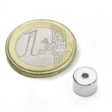 Neodym ring magnet Ø 15/6 mm, 6 mm