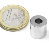 Neodym ring magnet Ø 15/6 mm, 6 mm