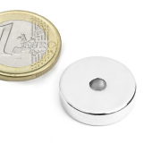 Neodym ring magnet Ø 15/6 mm, 6 mm