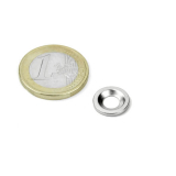 Countersunk metal disc 12 mm