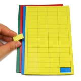 Magnetic symbols, small rectangles (56 pcs)