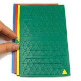 Magnetic symbols, small triangles (180 pieces)