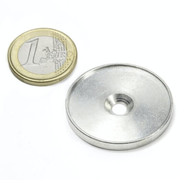 Försänkt metallskiva med kant 33 mm