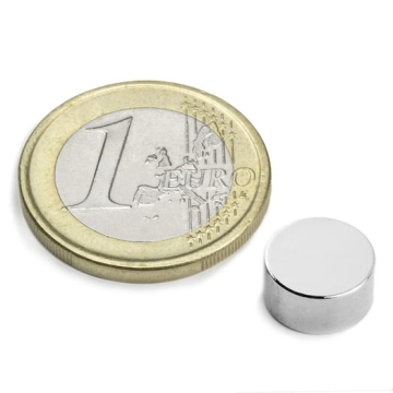 Skivmagnet 10x5 mm N52