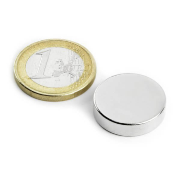 Skivemagnet 20x5 mm