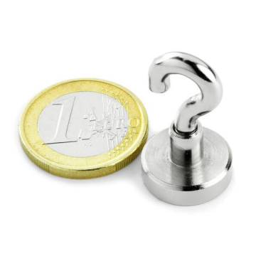 Pot magnet with hook