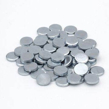 Metal disc 10x2 mm