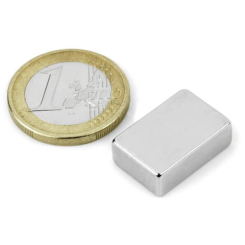 Neodym block magnet 19,05x12,7x6,35 mm