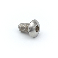 Maskinskruv med buttonhead M5x8 (10 stycken)