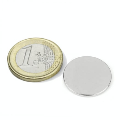 Disc magnet 20x1,5 mm