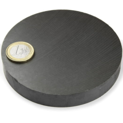 Disc magnet 100x15 mm ferrite