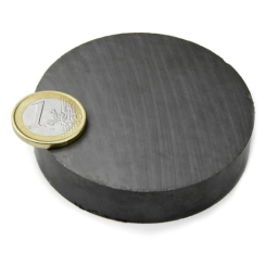 Disc magnet 70x15 mm ferrite