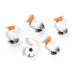 Magnetic pelicans 5 pieces