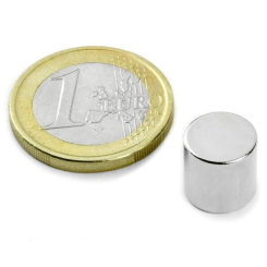 Neodym disc magnet, 10x10 mm