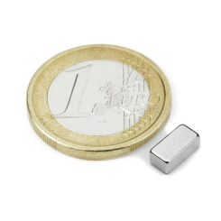 Neodym block magnet, 8x4x3 mm