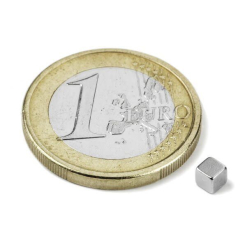 Neodym block magnet 3x3x3 mm