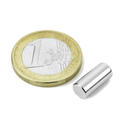 Neodym rod magnet, 6x13 mm