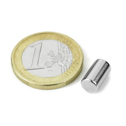 Neodym rod magnet, 6x10 mm