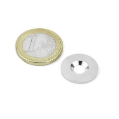 Countersunk metal disc 18mm