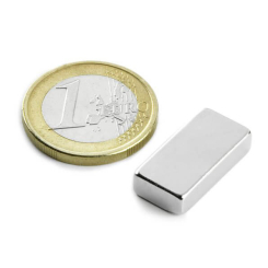Neodym blokmagnet 20x10x5 mm