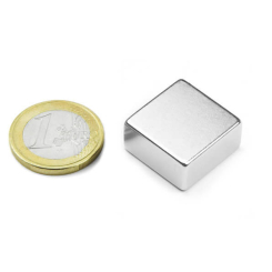 Neodym blokmagnet 20x20x10 mm