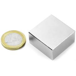 Neodym blokmagnet, 30x30x15 mm