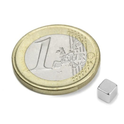 Blokmagnet 4x4x4 mm