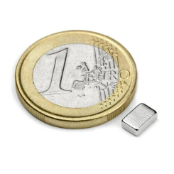 Neodym blokmagnet 6x4x2 mm